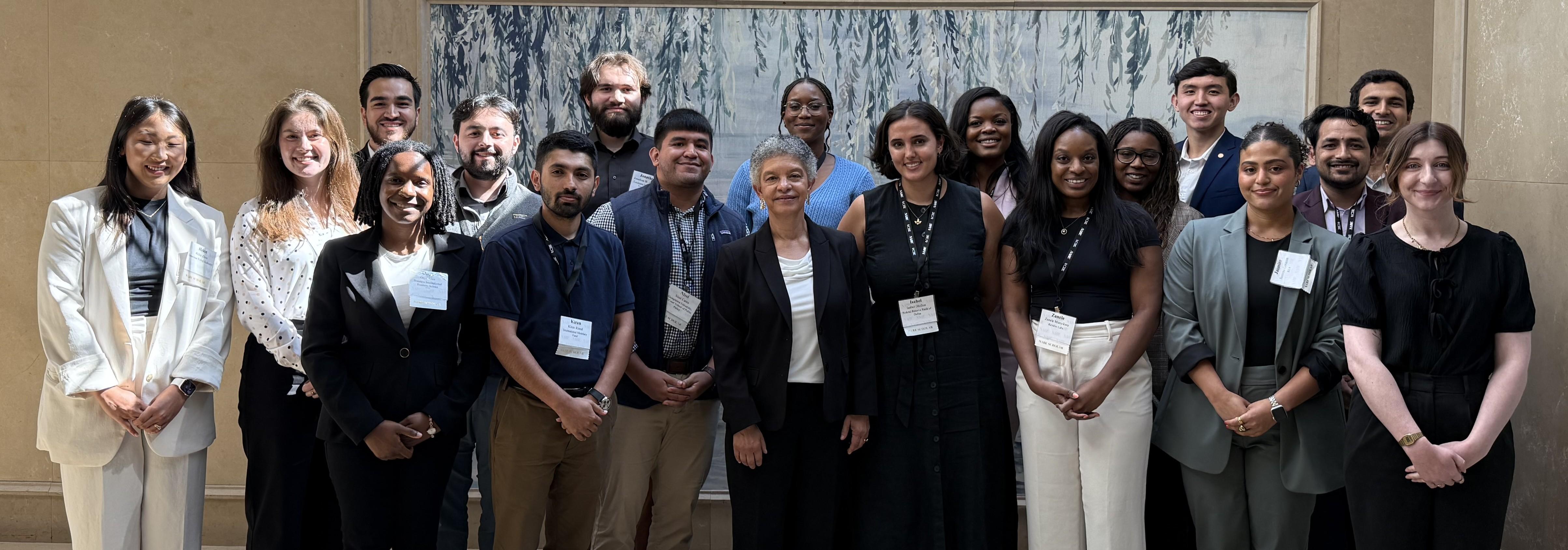 2025–26 NABE Scholars with Susan Collins