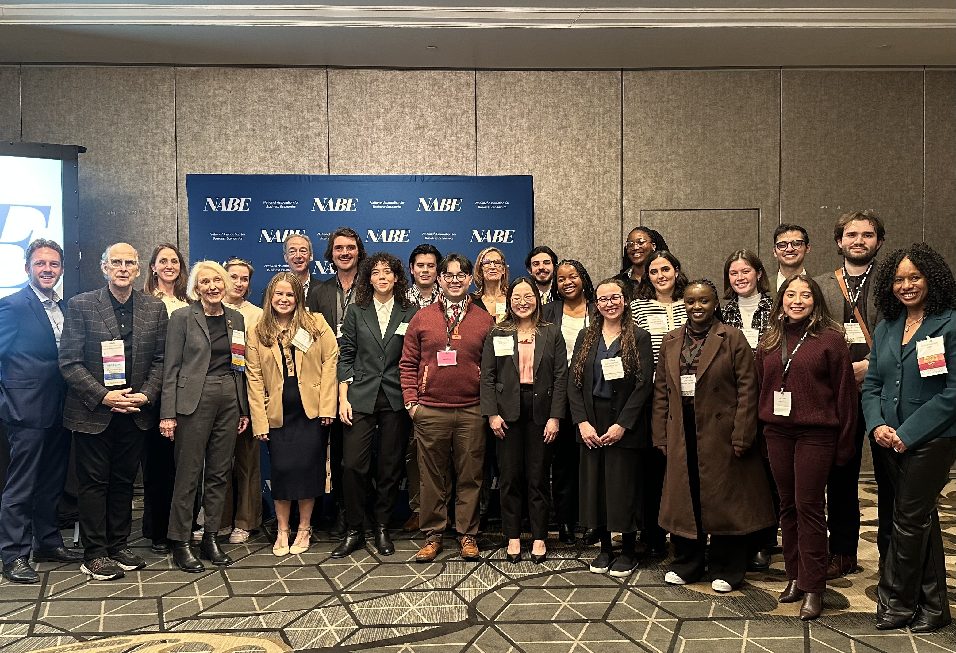 NABE Scholars with board members